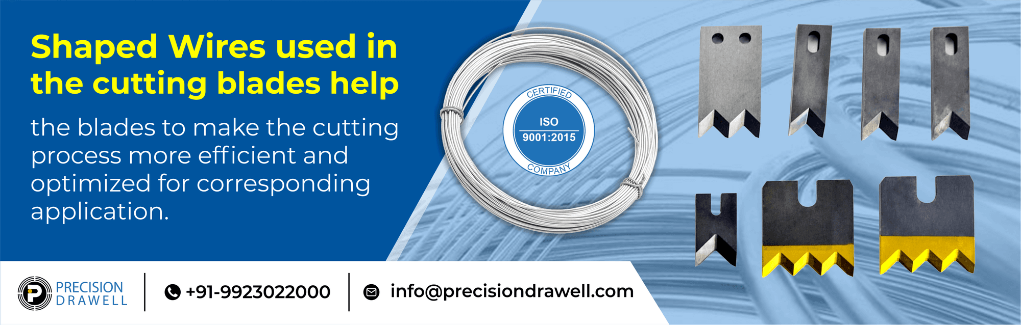 Application of Shaped Wire in cutting blades